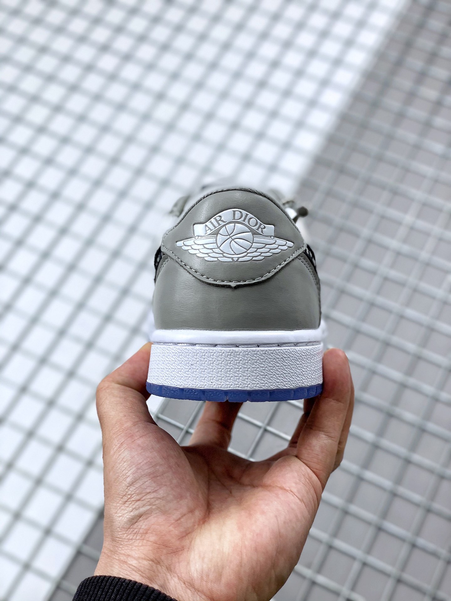 Jordan/Air Jordan [Original Real Mark] AJ1 Jo1Nike x Air Jordan 1 High OG Ã¢â‚¬Å“Light BoneÃ¢â‚¬Â item number: AA3834 623 Jo1 Dior High Gang Joint 36-459 - Image 2